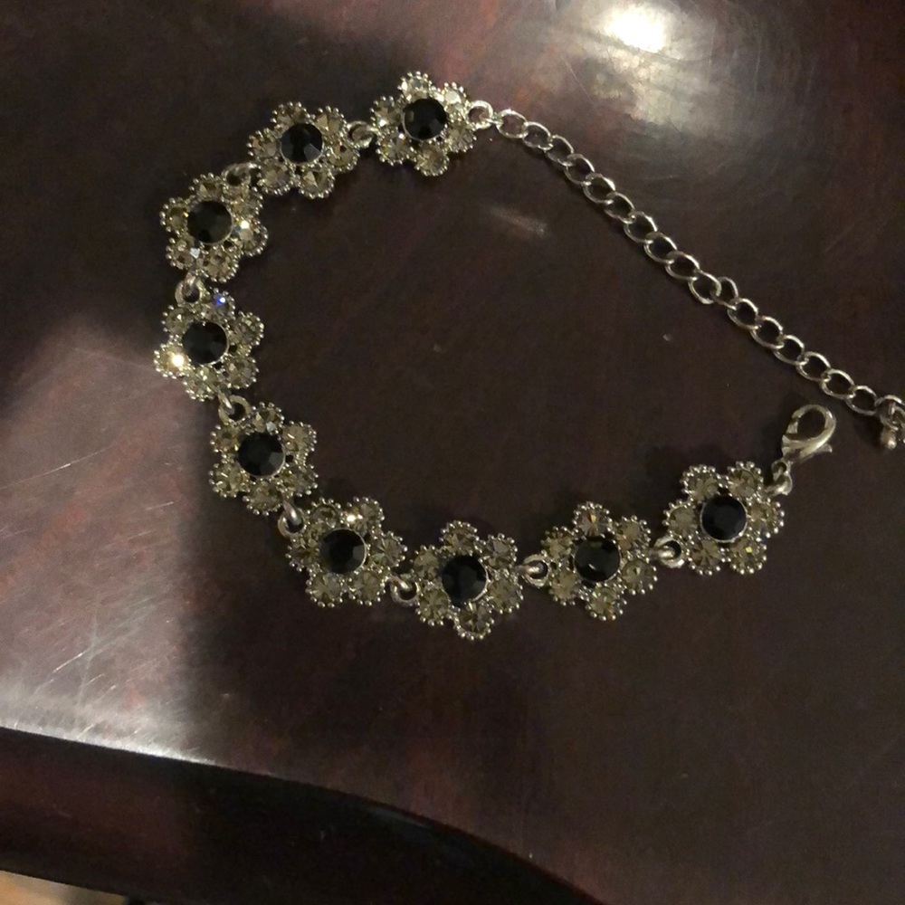 Black and Silver Bracelet